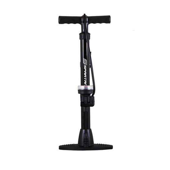 Spartan Bicycle Pump with Gauge - 120 PSI